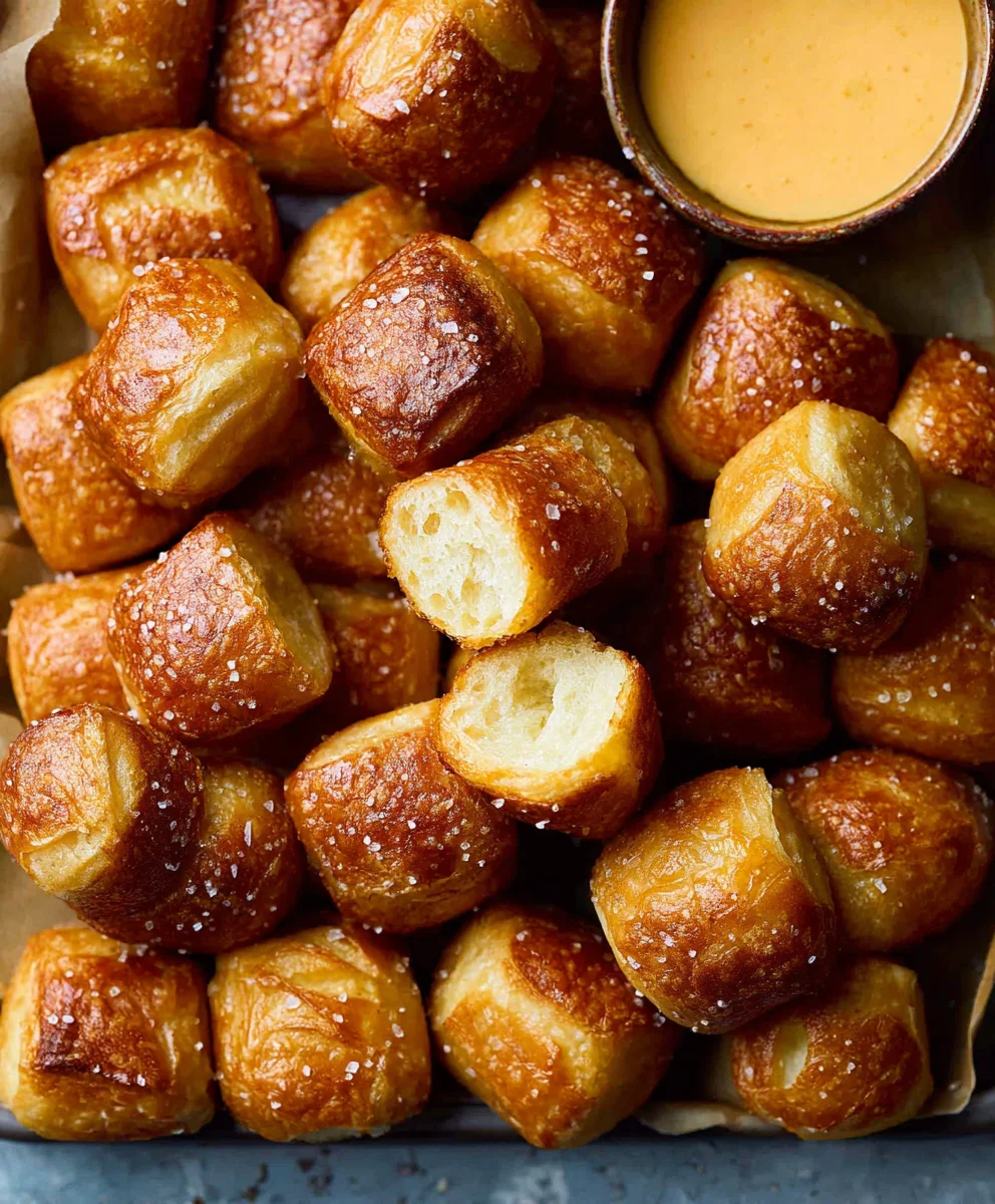 Easy Homemade Soft Pretzel Bites Recipe-Perfect Snack