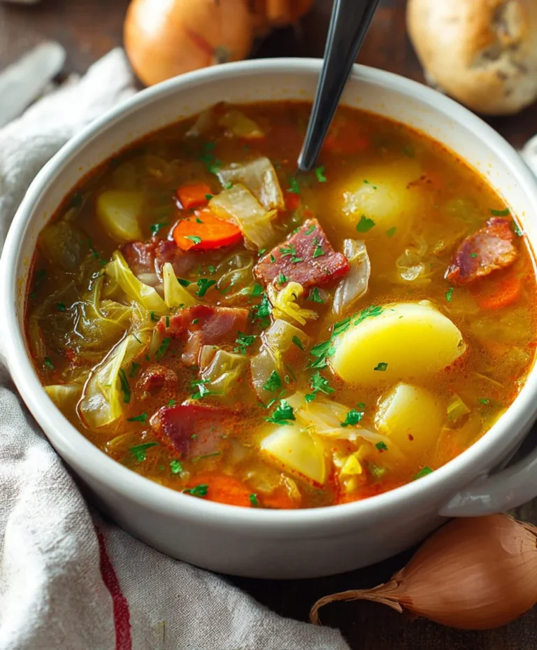 Irish Beef Beef Bacon Cabbage Potato Soup Recipe