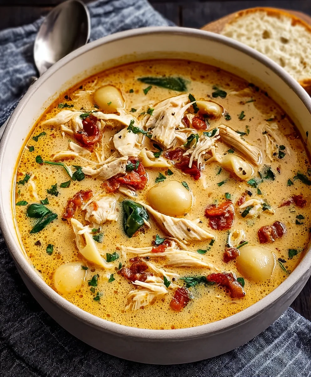 Marry Me Chicken Soup-Creamy Comfort Food