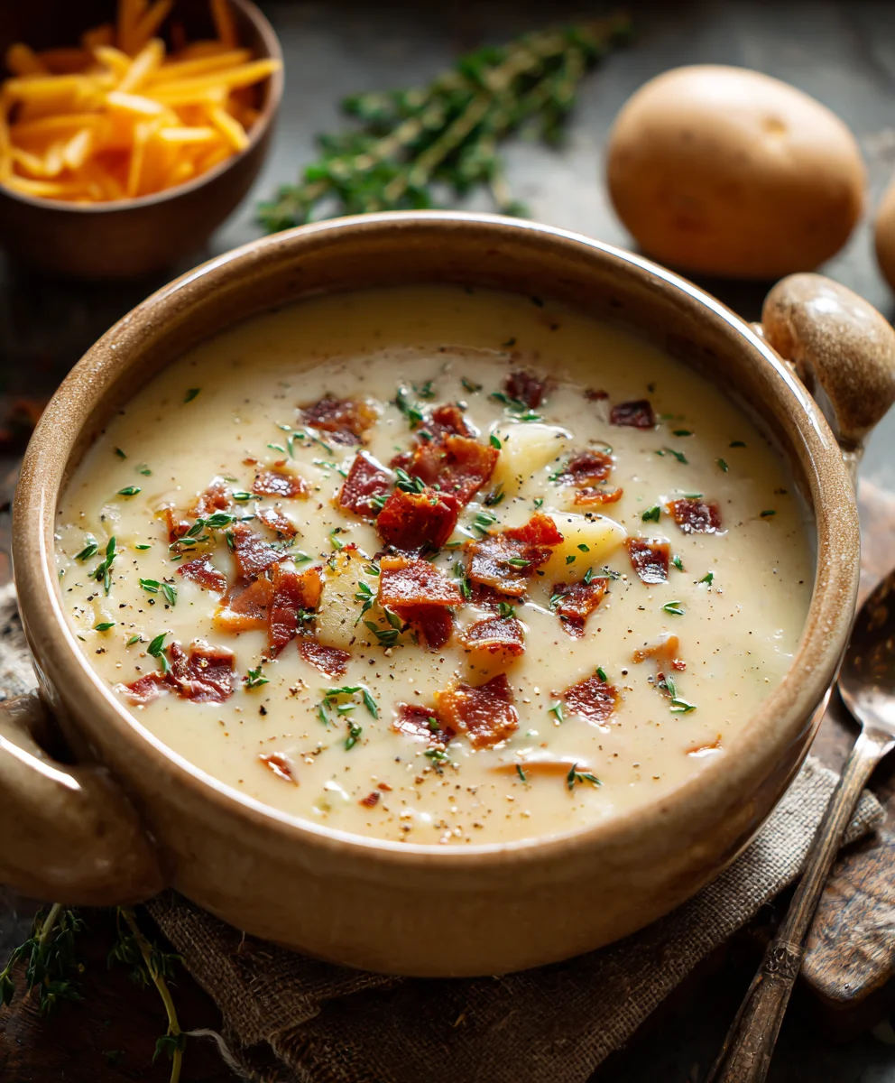 Outback Steakhouse Copycat Potato Soup-Best Recipe