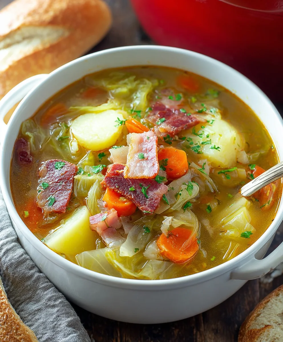 Easy Cabbage Roll Soup - Hearty Beef Dinner