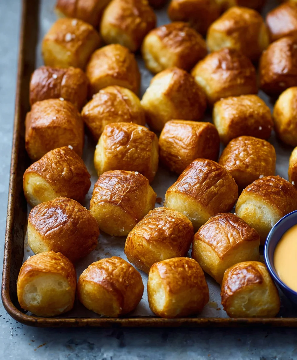 Easy Homemade Soft Pretzel Bites Recipe-Perfect Snack