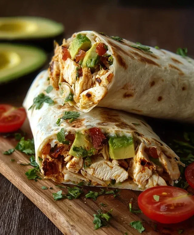 Chicken Avocado Wrap