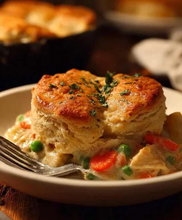 red lobster biscuit chicken pot pie