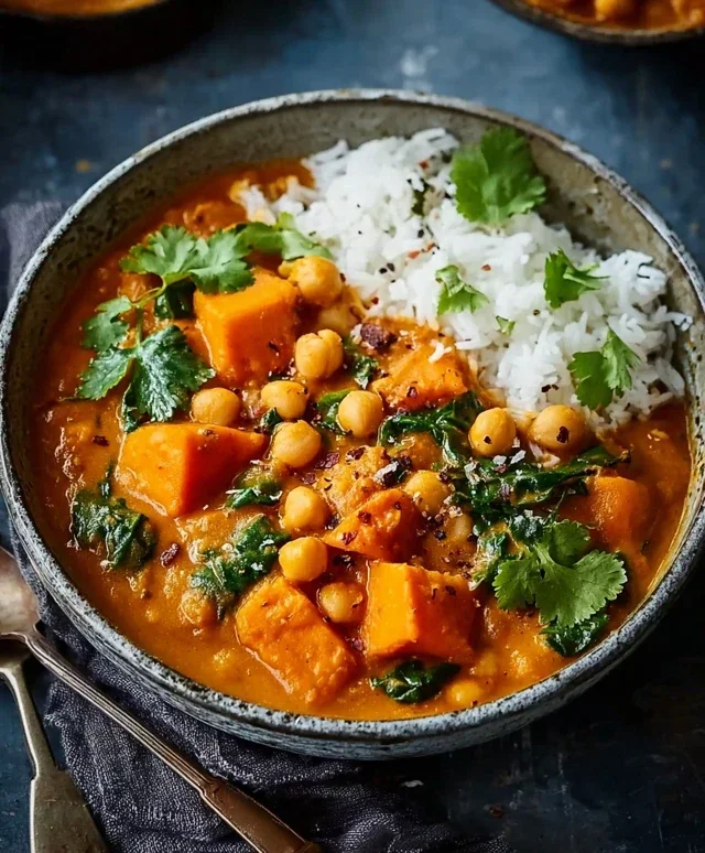 Sweet Potato and Chickpea Curry