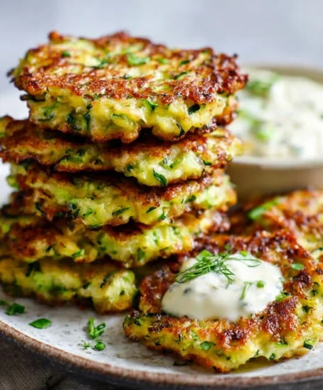 Crispy and Easy Zucchini Fritters Recipe
