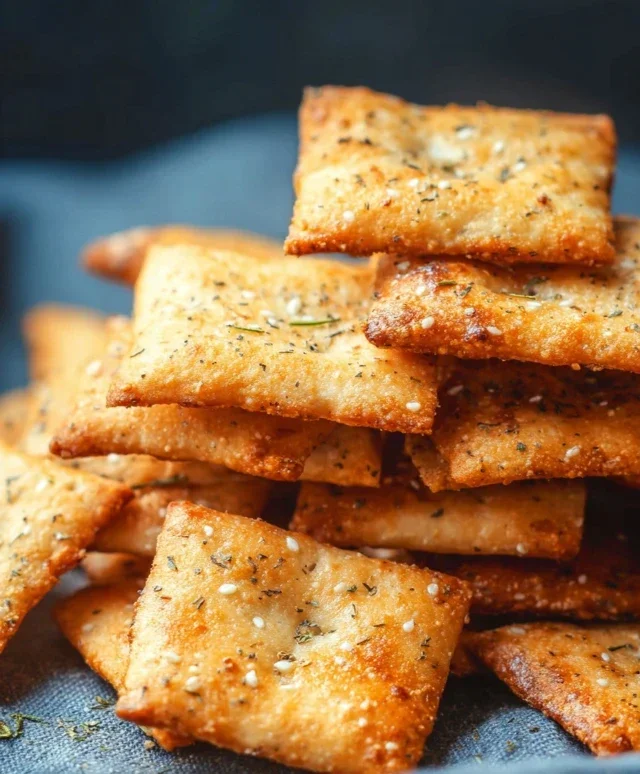 Keto Crackers (2 ingredients!)