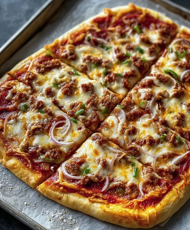 The Ultimate School Pizza