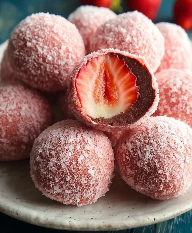 Strawberry Truffles