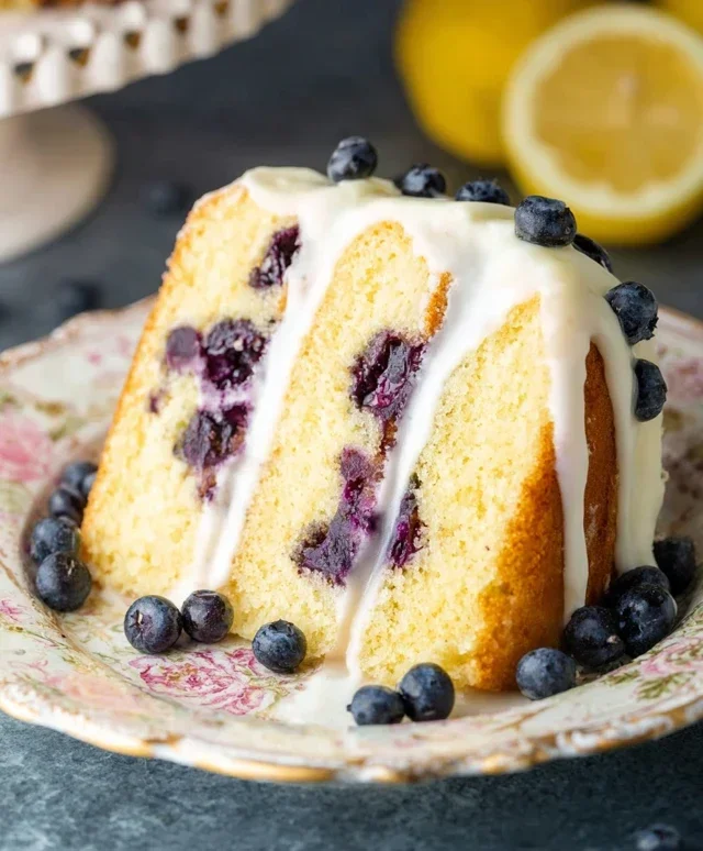 Lemon Blueberry Cake