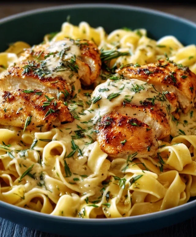 One-Pan Chicken with Buttered Noodles