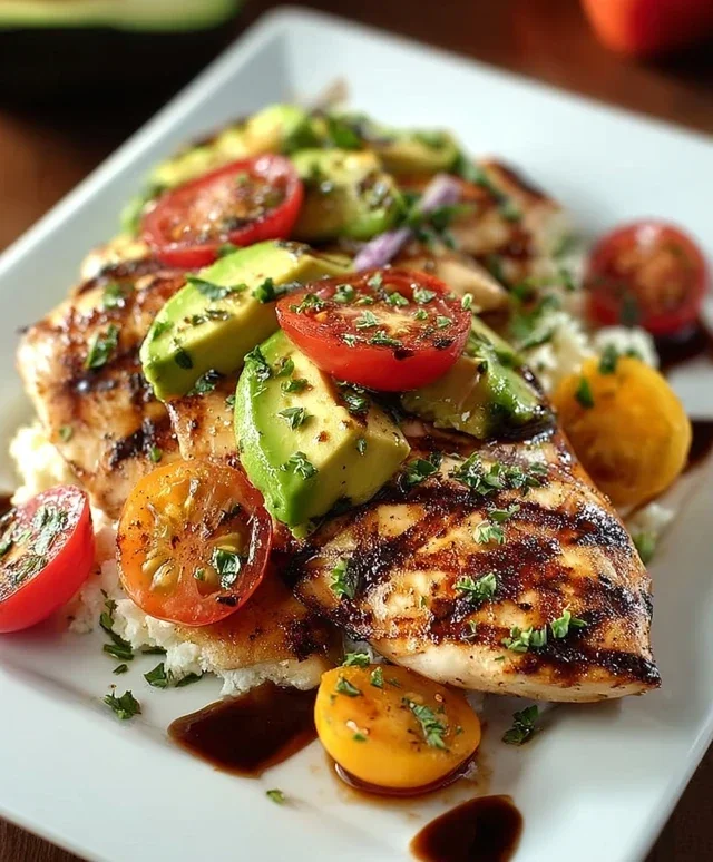 Grilled California Avocado Chicken Recipe