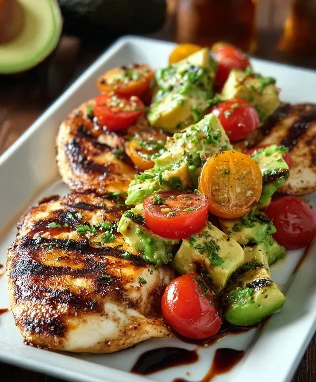Grilled California Avocado Chicken Recipe