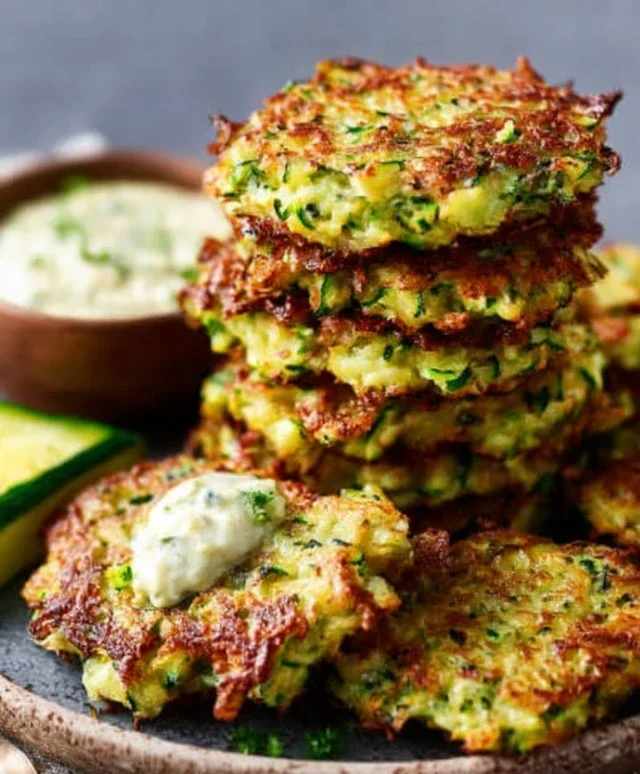 Crispy and Easy Zucchini Fritters Recipe