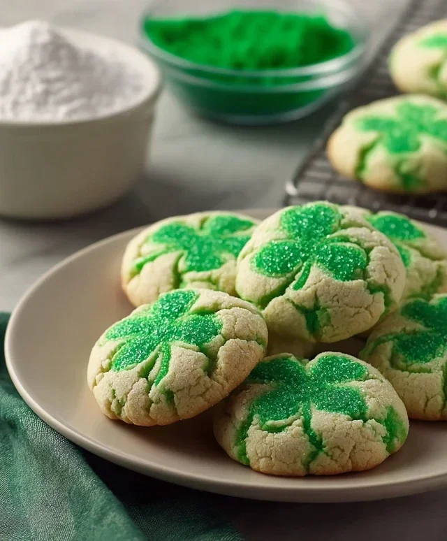 Easy St. Patrick’s Day Cookies