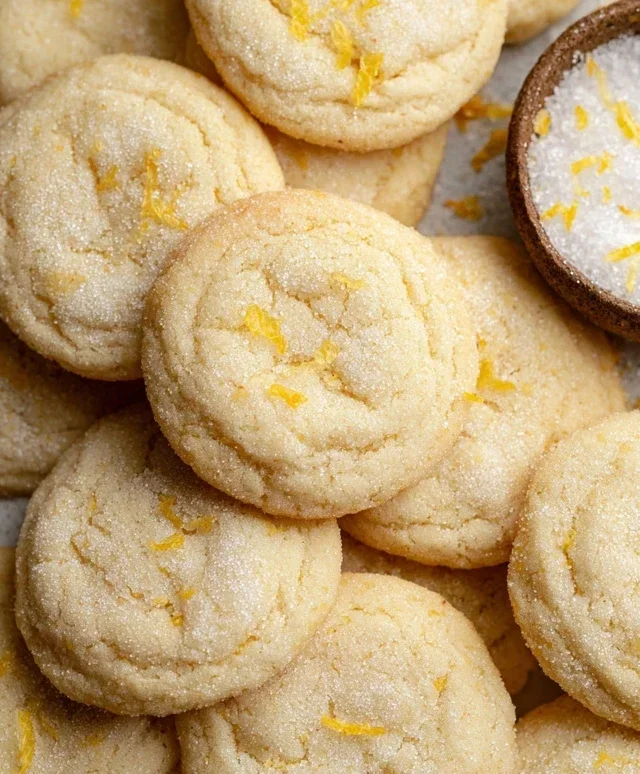 Soft & Chewy Lemon Cookies