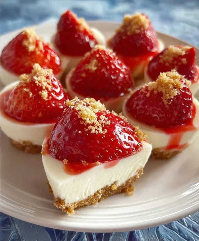 Cheesecake Deviled Strawberries