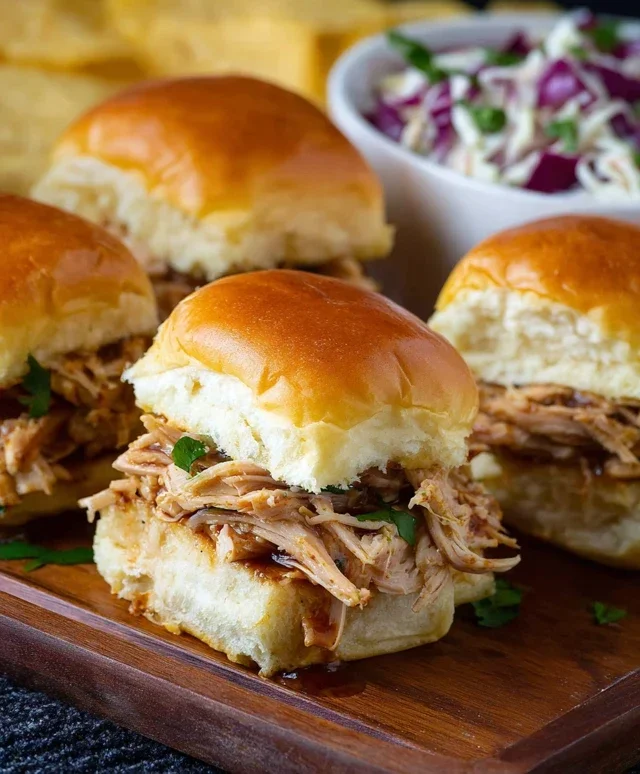 Crock Pot Mississippi Chicken Sliders