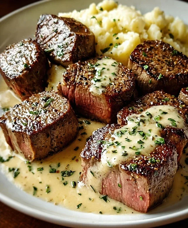 Quick Creamy Steak Dinner