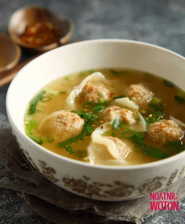 Naked Wonton Soup