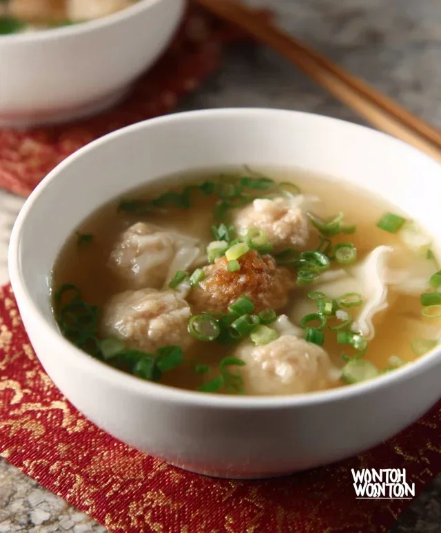 Naked Wonton Soup
