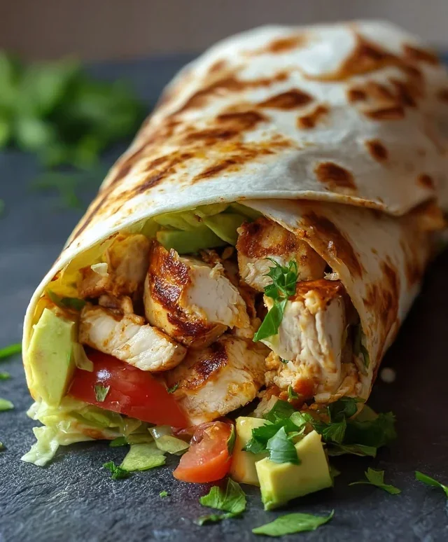 Chicken Avocado Wrap
