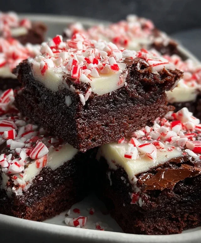 Peppermint Brownies
