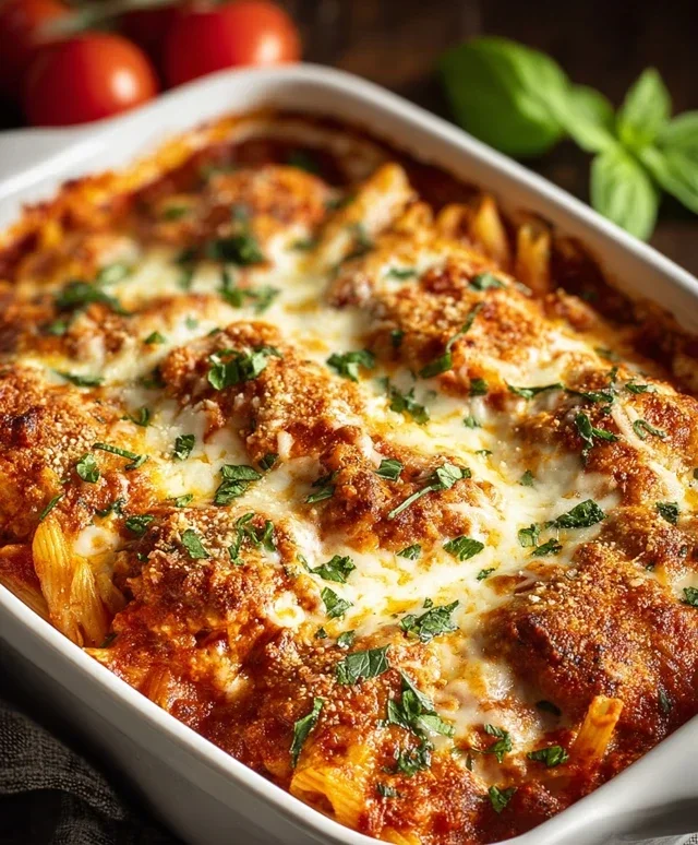 Chicken Parmesan Casserole