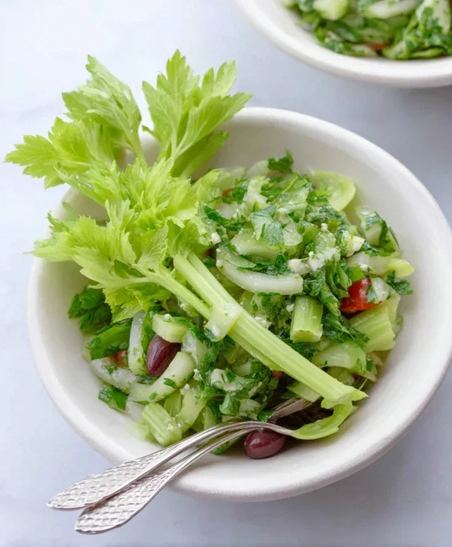 Mediterranean Celery Salad