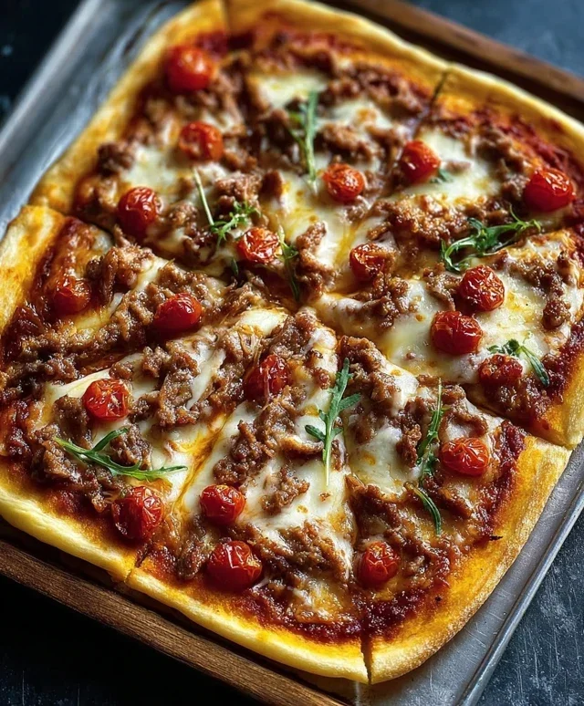 The Ultimate School Pizza