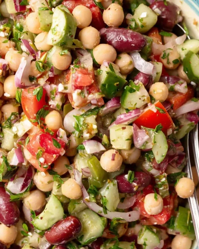 Mediterranean Bean Salad