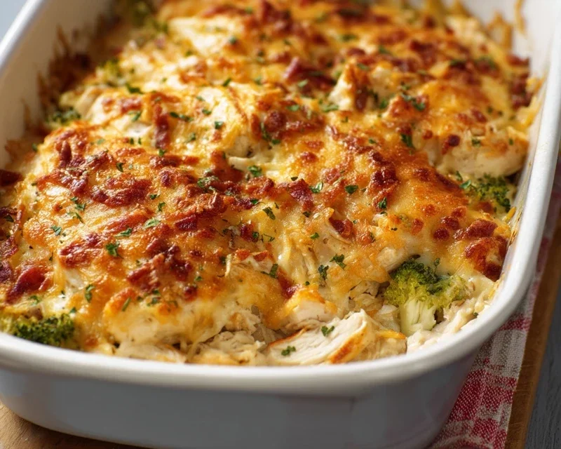 Easy Low Carb Chicken Casserole