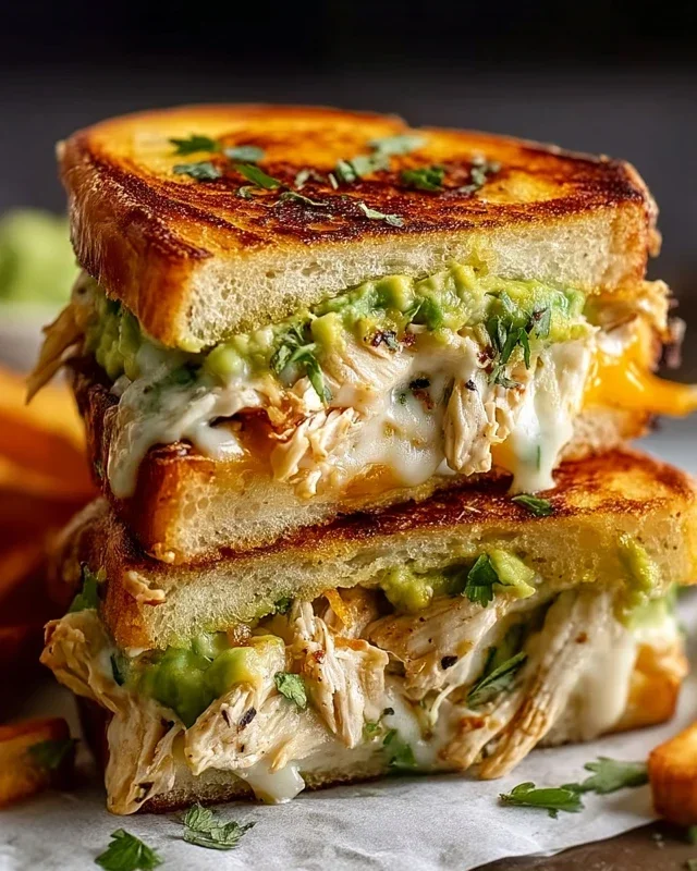 Chicken Avocado Melt Sandwich