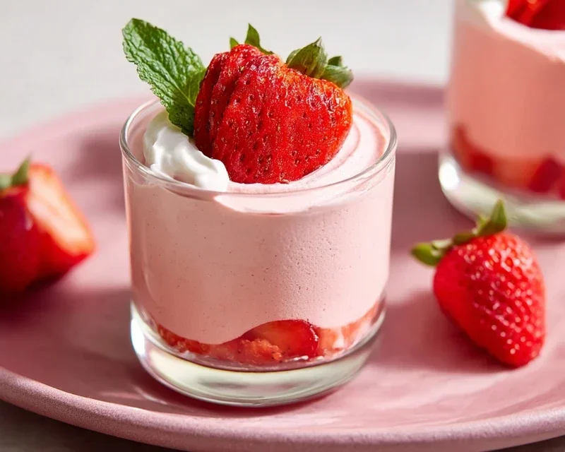 Strawberry Mousse