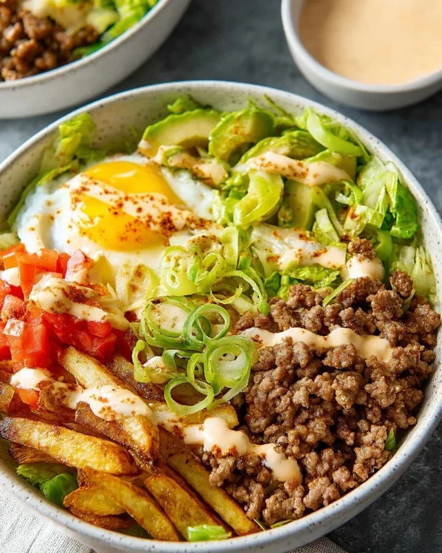 Burger Bowls