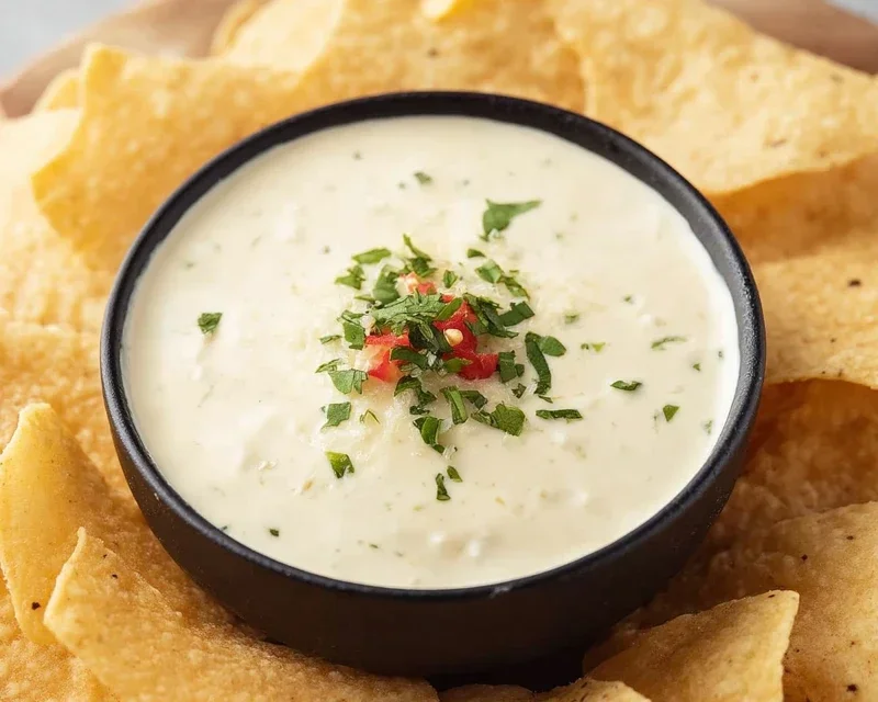 Best Mexican White Cheese Dip