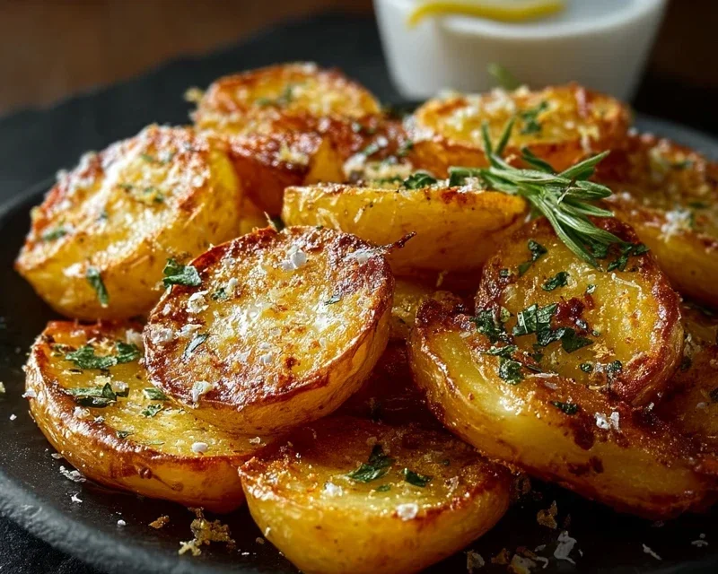 Authentic Greek Potatoes: Crispy Lemon Perfection!