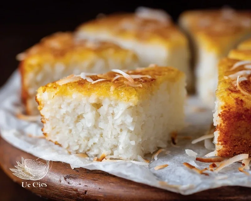 Sticky Coconut Cake