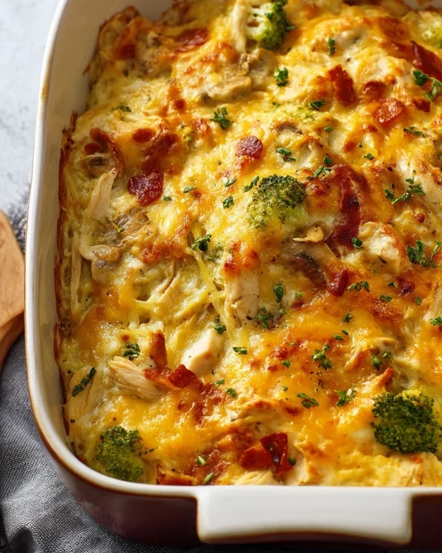 Easy Low Carb Chicken Casserole