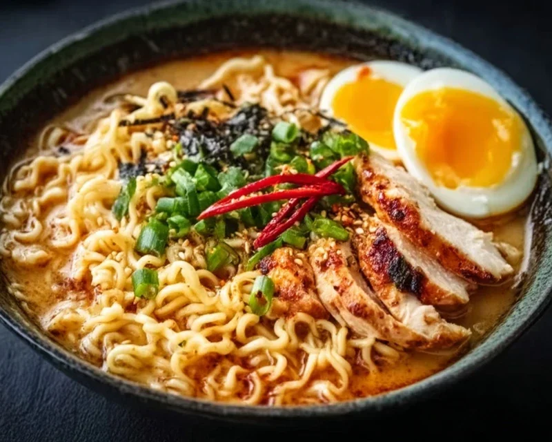 Creamy Garlic Chicken Ramen: An Incredible Ultimate Recipe