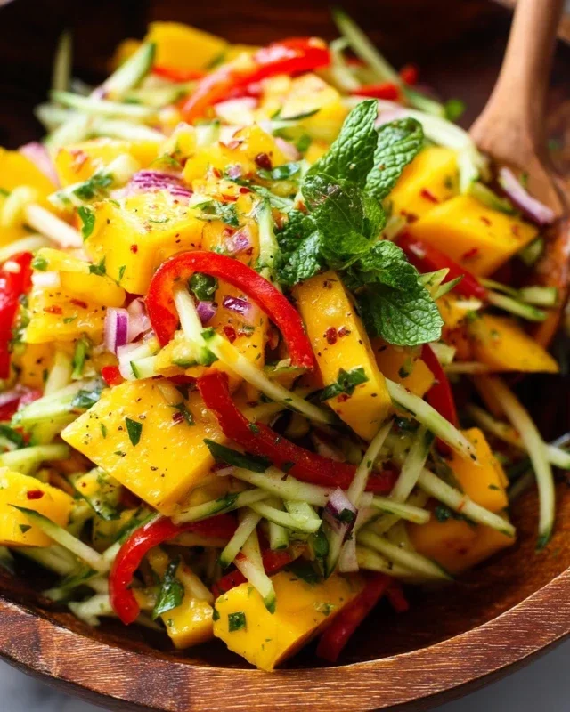 Healthy Mango Salad