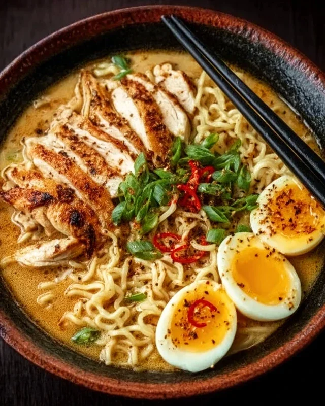 Creamy Garlic Chicken Ramen: An Incredible Ultimate Recipe