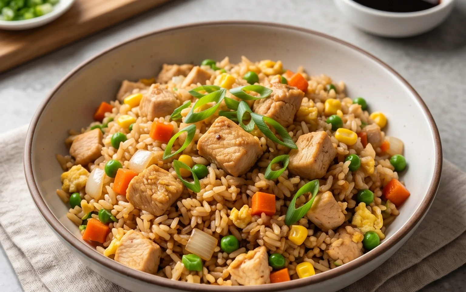 Slow Cooker Chicken Burrito Bowl