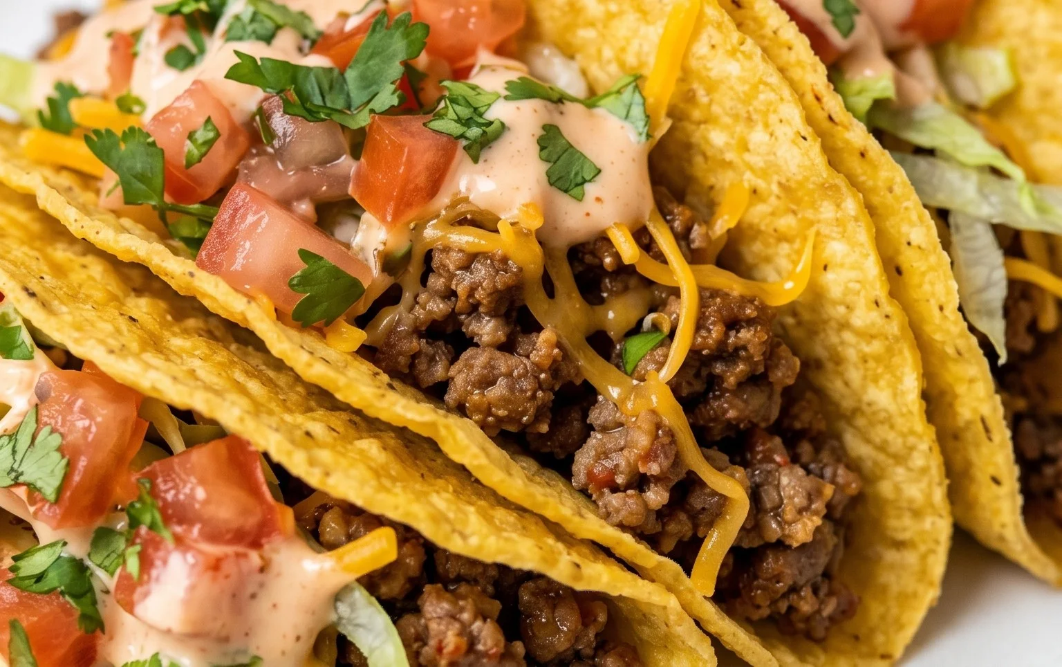 Crispy Ground Beef Tacos