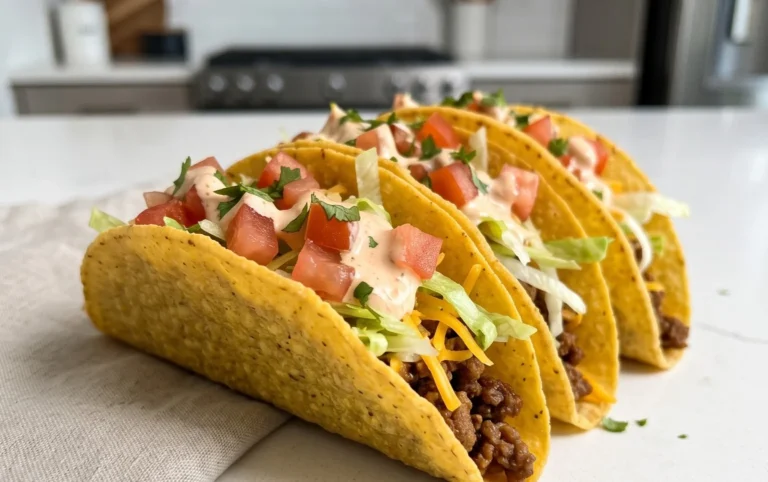 Crispy Ground Beef Tacos