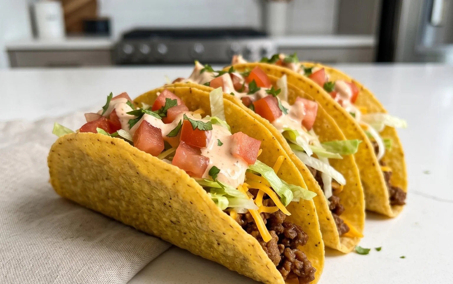 Crispy Ground Beef Tacos