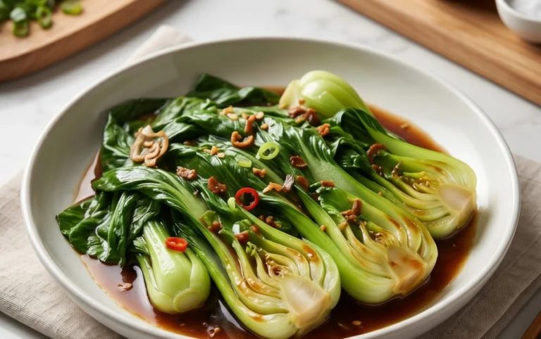 Bok Choy with Oyster Sauce