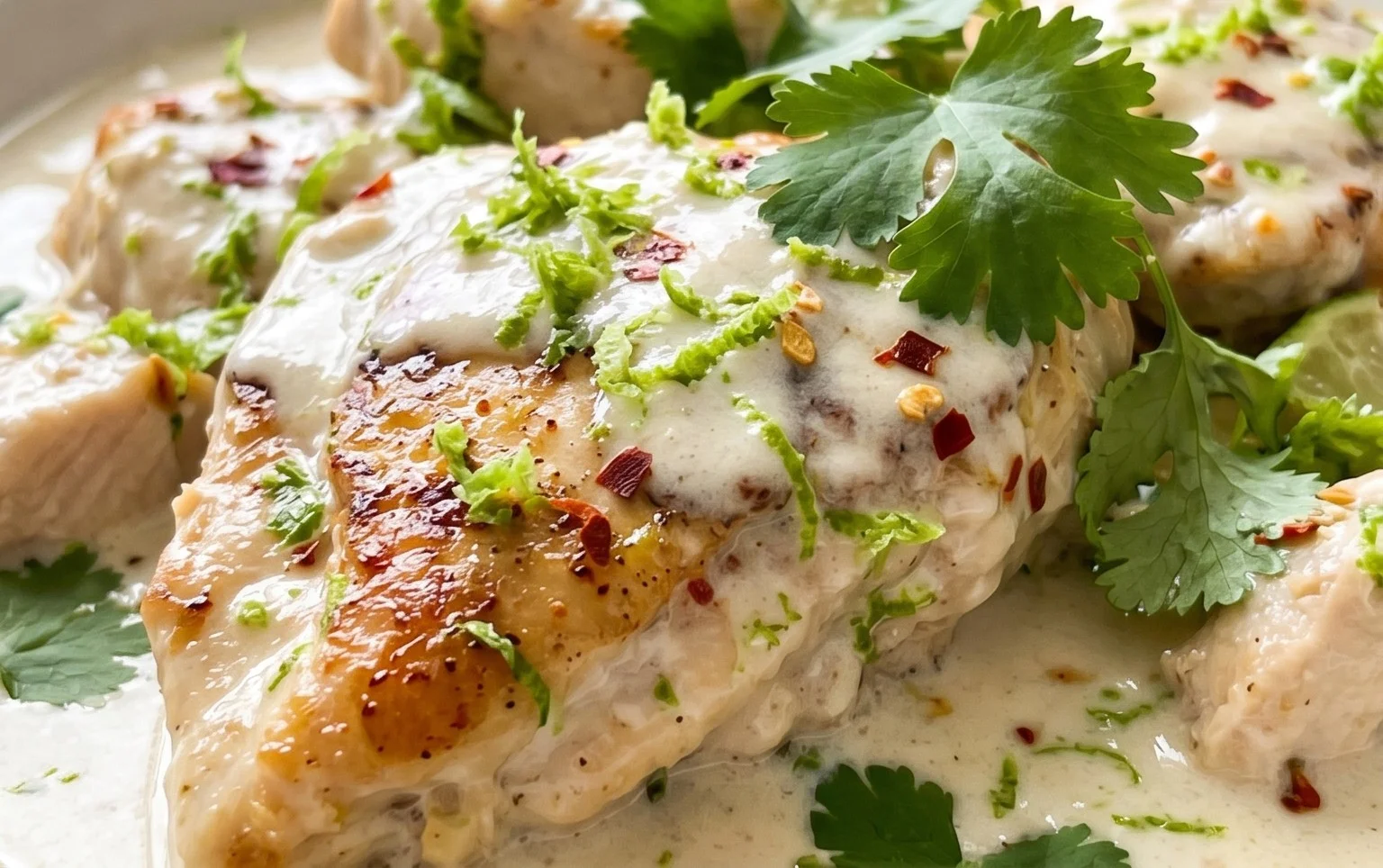 Creamy Coconut Lime Chicken