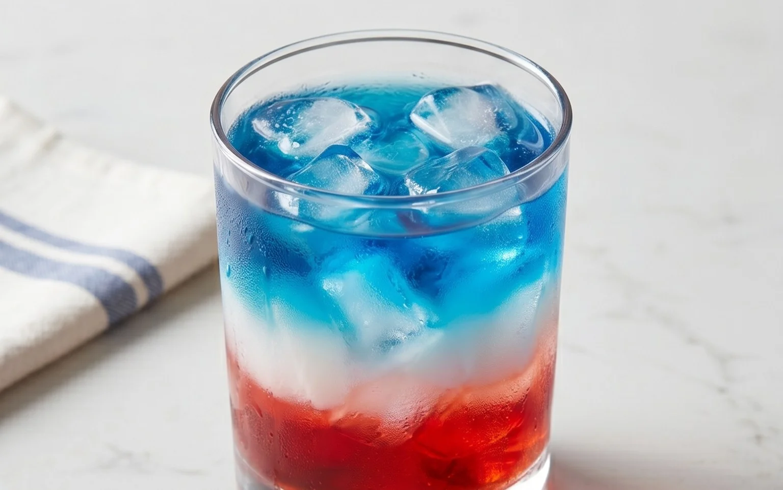 July 4th Layered Drinks Recipe