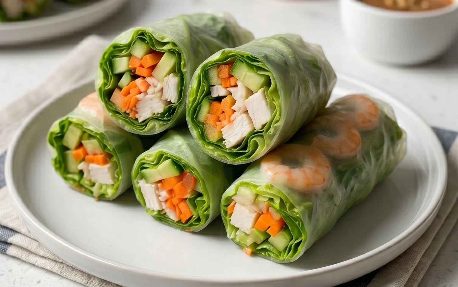 Lettuce Wrap Summer Rolls